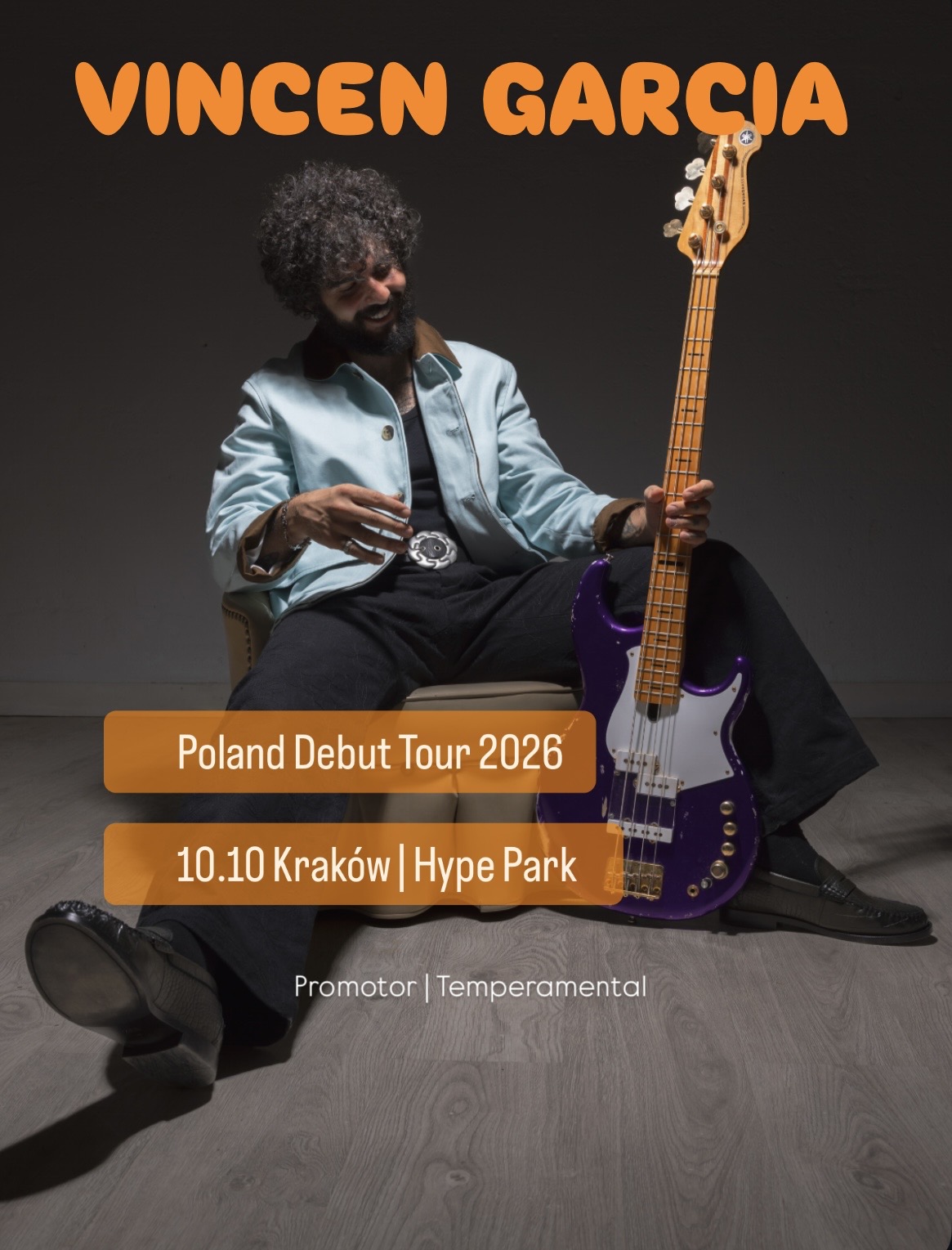 VINCEN GARCIA POLAND DEBUT TOUR 2026 -  KRAKÓW HYPE PARK